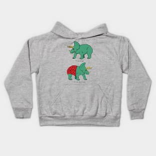 Triceratops & Tricerabottoms Kids Hoodie